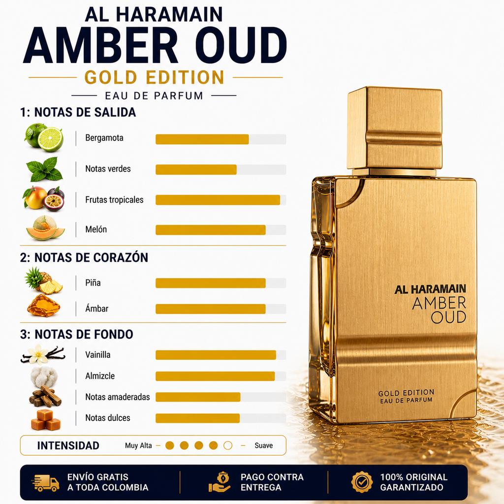 Al Haramain Amber Oud Gold Edition 120ML (original)