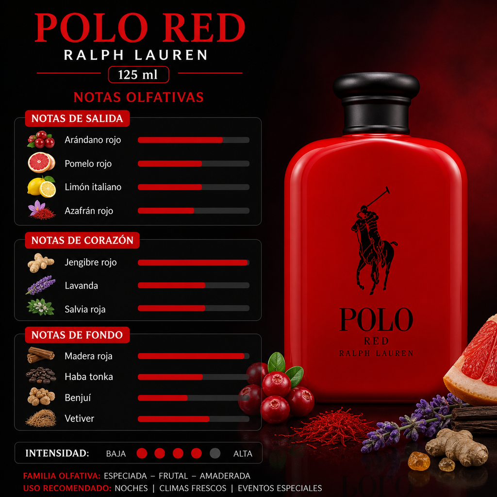 Polo Red Ralph Lauren 125 ml (original)